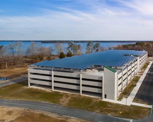 MV-22 Hangar parking garage